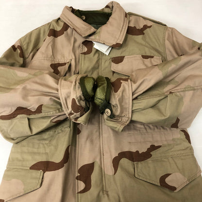 【中古品】【メンズ】 U.S ARMY アメリカ軍 M-65 FIELD JACKET フィールド ジャケット ライトアウター 145-251112-ks-19-tei サイズ：XS～S カラー：カモ柄 万代Net店