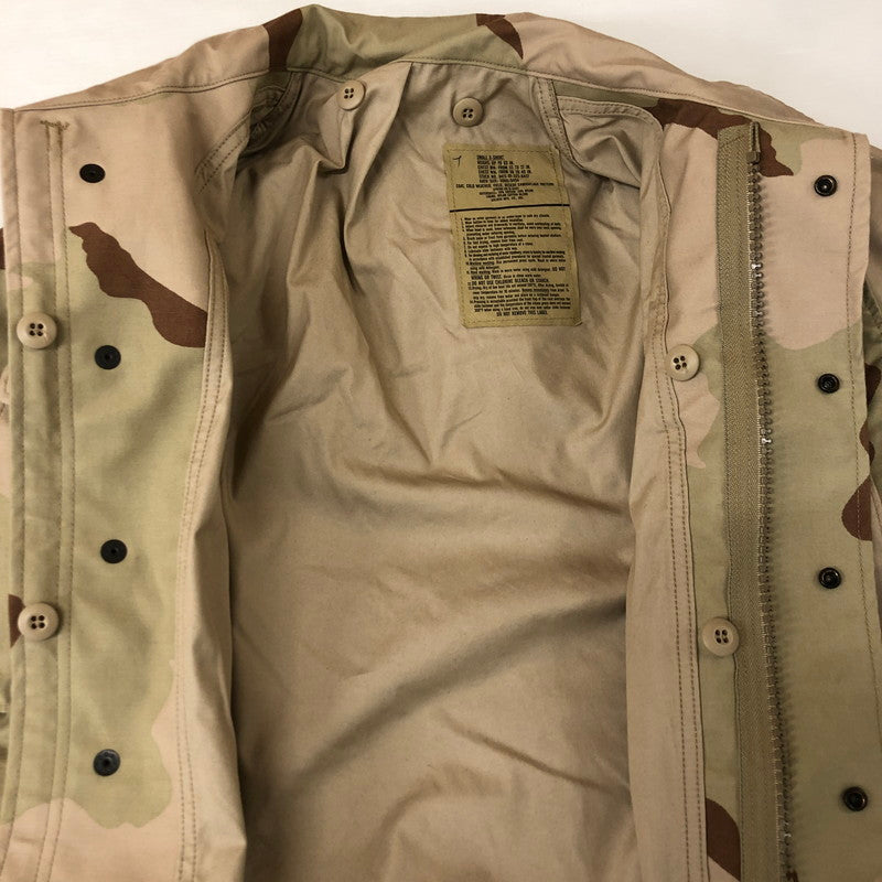 【中古品】【メンズ】 U.S ARMY アメリカ軍 M-65 FIELD JACKET フィールド ジャケット ライトアウター 145-251112-ks-19-tei サイズ：XS～S カラー：カモ柄 万代Net店