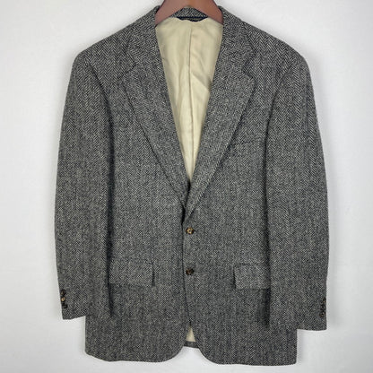 【中古品】【メンズ】 LOYD＆HAIG ロイドアンドヘイグ HARRIS TWEED TAILORED JACKET ハリス ツイードテーラード ジャケット ライトアウター 147-251217-ts-11-tei サイズ：98-86-180 カラー：グレー 万代Net店