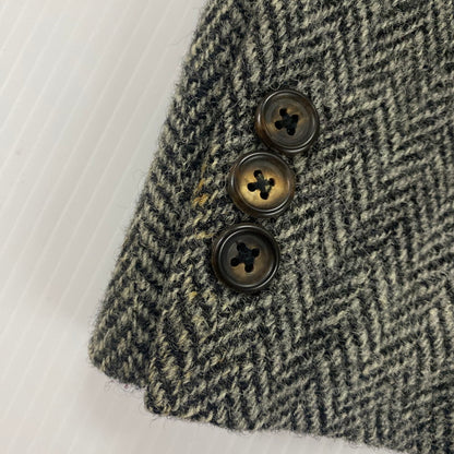 【中古品】【メンズ】 LOYD＆HAIG ロイドアンドヘイグ HARRIS TWEED TAILORED JACKET ハリス ツイードテーラード ジャケット ライトアウター 147-251217-ts-11-tei サイズ：98-86-180 カラー：グレー 万代Net店