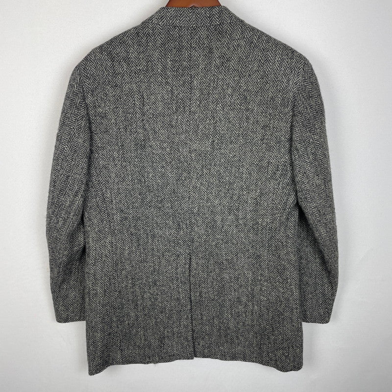 【中古品】【メンズ】 LOYD＆HAIG ロイドアンドヘイグ HARRIS TWEED TAILORED JACKET ハリス ツイードテーラード ジャケット ライトアウター 147-251217-ts-11-tei サイズ：98-86-180 カラー：グレー 万代Net店
