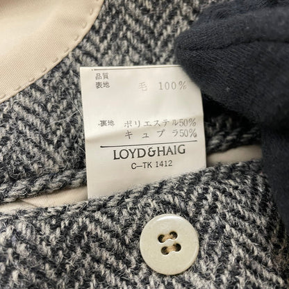 【中古品】【メンズ】 LOYD＆HAIG ロイドアンドヘイグ HARRIS TWEED TAILORED JACKET ハリス ツイードテーラード ジャケット ライトアウター 147-251217-ts-11-tei サイズ：98-86-180 カラー：グレー 万代Net店