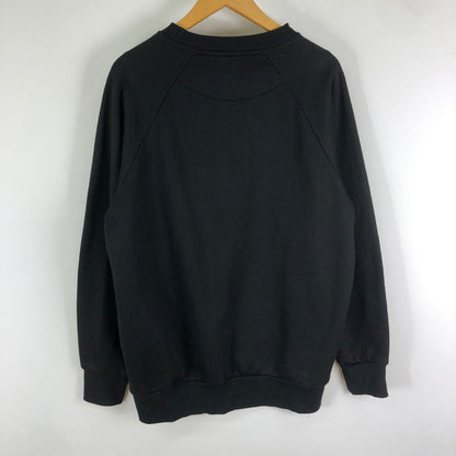【中古品】【メンズ】 UNKNOWN WHY MEN ARE SCARED OF YOU PRINT SWEAT プリント スウェット 長袖 トップス トレーナー 147-251125-yo-17-tei サイズ：L カラー：ブラック 万代Net店