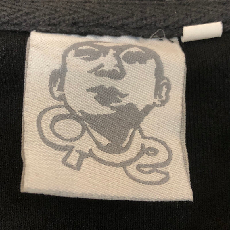 【中古品】【メンズ】 UNKNOWN WHY MEN ARE SCARED OF YOU PRINT SWEAT プリント スウェット 長袖 トップス トレーナー 147-251125-yo-17-tei サイズ：L カラー：ブラック 万代Net店