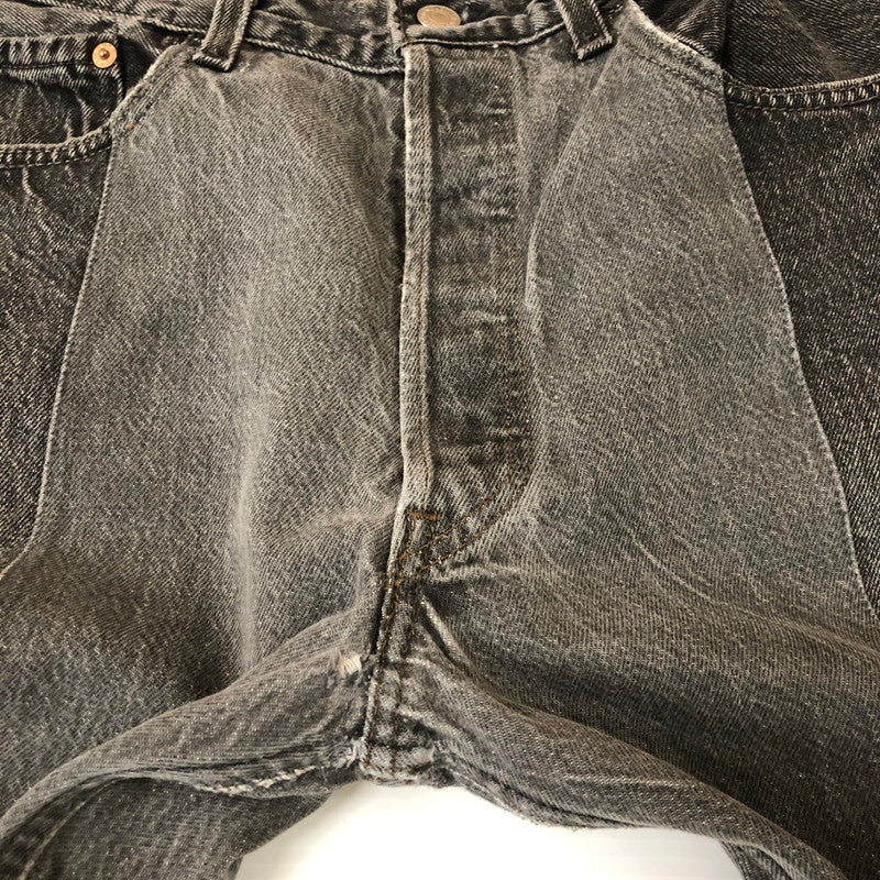 【現状渡し品】【メンズ】 Levi's リーバイス 501 HEXICO DEFORMER DENIM 501-0660 ヘキシコ デフォーマー デニム ボトムス ジーンズ ボタン裏刻印 511 156-251117-yy-31-tei サイズ：W34 カラー：ブラック 万代Net店