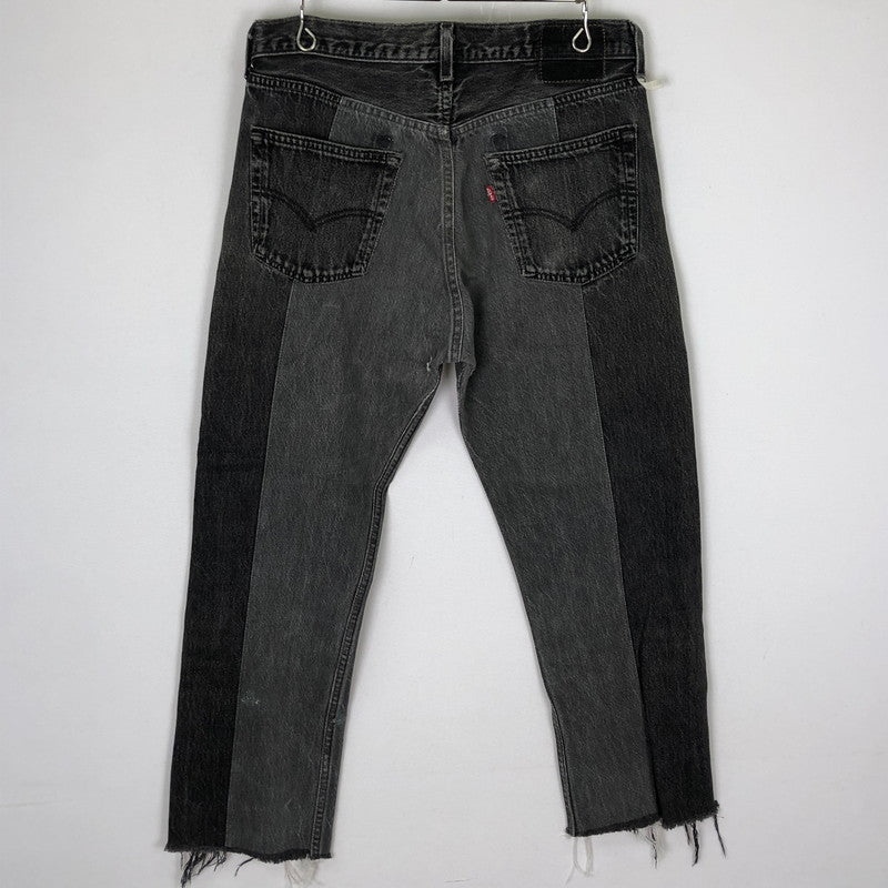 【現状渡し品】【メンズ】 Levi's リーバイス 501 HEXICO DEFORMER DENIM 501-0660 ヘキシコ デフォーマー デニム ボトムス ジーンズ ボタン裏刻印 511 156-251117-yy-31-tei サイズ：W34 カラー：ブラック 万代Net店