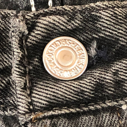 【現状渡し品】【メンズ】 Levi's リーバイス 501 HEXICO DEFORMER DENIM 501-0660 ヘキシコ デフォーマー デニム ボトムス ジーンズ ボタン裏刻印 511 156-251117-yy-31-tei サイズ：W34 カラー：ブラック 万代Net店