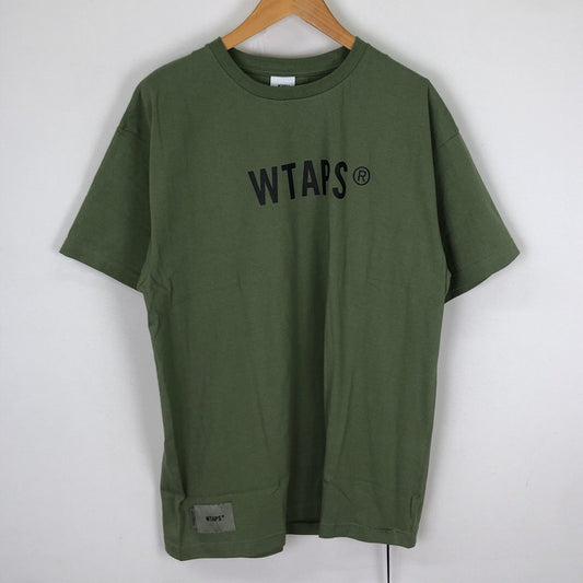 【中古品】【メンズ】 WTAPS ダブルタップス SIGN/SS/COTTON 231ATDT-STM10S サイン ショートスリーブ コットン Tシャツ 半袖 トップス 142-251117-yy-17-tei サイズ：02 カラー：Olive Drab 万代Net店