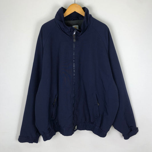 【中古品】【メンズ】 Carhartt カーハート FLEECE LINER NYLON JACKET フリースライナー ナイロンジャケット ライトアウター 145-251117-yy-27-tei サイズ：不明 カラー：ネイビー 万代Net店