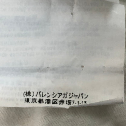 【現状渡し品】【メンズ】 BALENCIAGA バレンシアガ LOGO PRINT S/S TEE 541705 TCV36 ロゴプリント ショートスリーブ Tシャツ 半袖 トップス 141-251117-yy-12-tei サイズ：M カラー：ホワイト 万代Net店