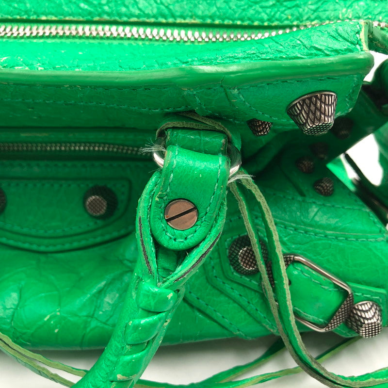 【現状渡し品】【レディース】 BALENCIAGA バレンシアガ NEO CAGOLE XS BAG 700904 ネオカゴール エックスエス バッグ カバン ショルダーバッグ 180-251116-ts-05-tei カラー：グリーン 万代Net店