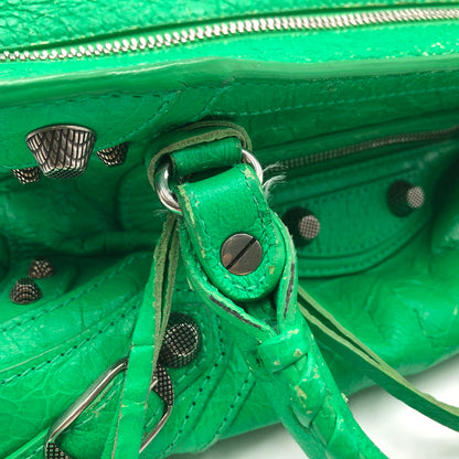 【現状渡し品】【レディース】 BALENCIAGA バレンシアガ NEO CAGOLE XS BAG 700904 ネオカゴール エックスエス バッグ カバン ショルダーバッグ 180-251116-ts-05-tei カラー：グリーン 万代Net店