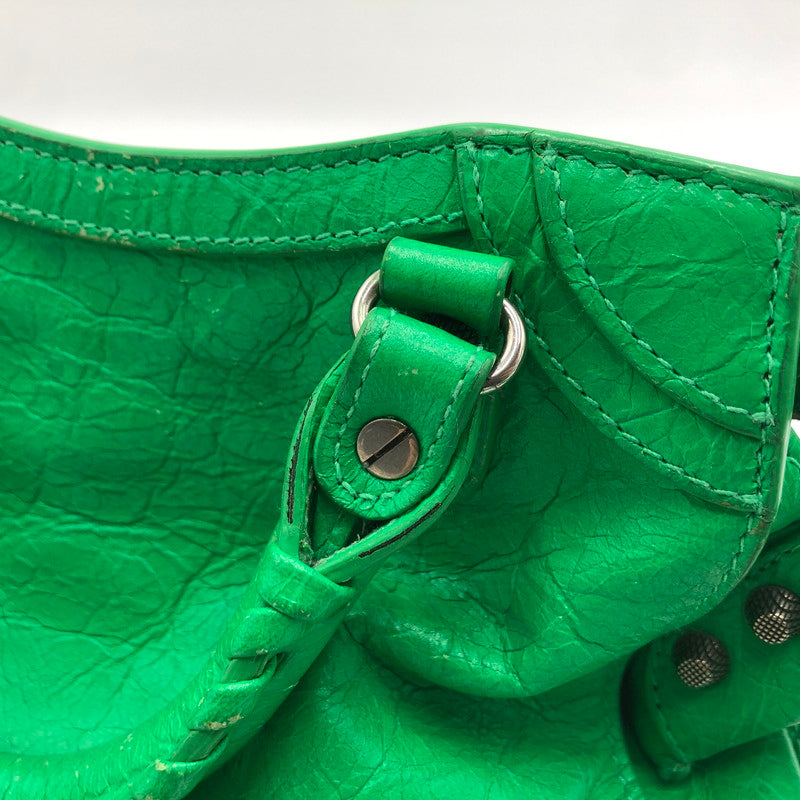 【現状渡し品】【レディース】 BALENCIAGA バレンシアガ NEO CAGOLE XS BAG 700904 ネオカゴール エックスエス バッグ カバン ショルダーバッグ 180-251116-ts-05-tei カラー：グリーン 万代Net店