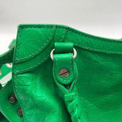 【現状渡し品】【レディース】 BALENCIAGA バレンシアガ NEO CAGOLE XS BAG 700904 ネオカゴール エックスエス バッグ カバン ショルダーバッグ 180-251116-ts-05-tei カラー：グリーン 万代Net店