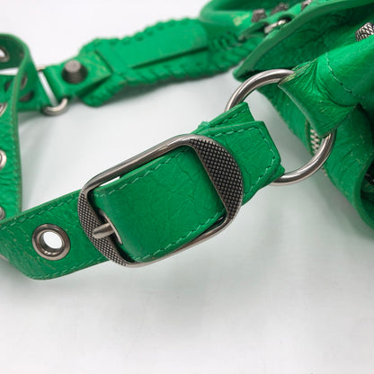 【現状渡し品】【レディース】 BALENCIAGA バレンシアガ NEO CAGOLE XS BAG 700904 ネオカゴール エックスエス バッグ カバン ショルダーバッグ 180-251116-ts-05-tei カラー：グリーン 万代Net店