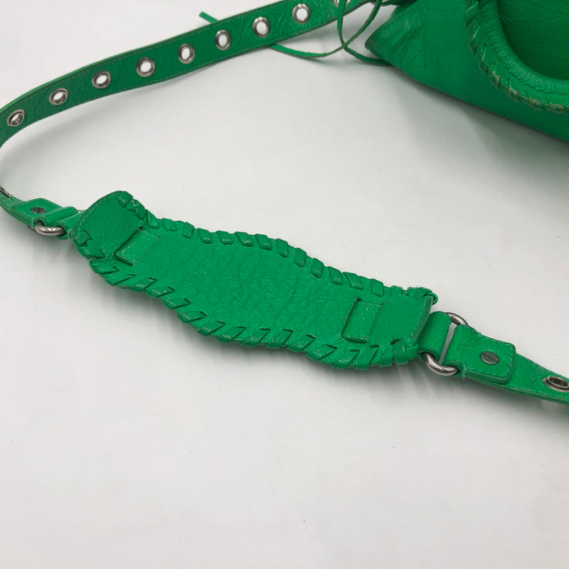 【現状渡し品】【レディース】 BALENCIAGA バレンシアガ NEO CAGOLE XS BAG 700904 ネオカゴール エックスエス バッグ カバン ショルダーバッグ 180-251116-ts-05-tei カラー：グリーン 万代Net店