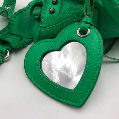 【現状渡し品】【レディース】 BALENCIAGA バレンシアガ NEO CAGOLE XS BAG 700904 ネオカゴール エックスエス バッグ カバン ショルダーバッグ 180-251116-ts-05-tei カラー：グリーン 万代Net店