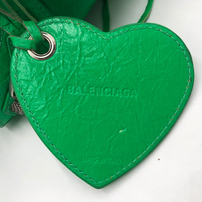 【現状渡し品】【レディース】 BALENCIAGA バレンシアガ NEO CAGOLE XS BAG 700904 ネオカゴール エックスエス バッグ カバン ショルダーバッグ 180-251116-ts-05-tei カラー：グリーン 万代Net店