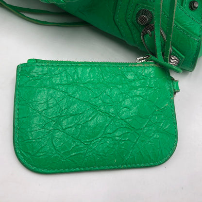 【現状渡し品】【レディース】 BALENCIAGA バレンシアガ NEO CAGOLE XS BAG 700904 ネオカゴール エックスエス バッグ カバン ショルダーバッグ 180-251116-ts-05-tei カラー：グリーン 万代Net店