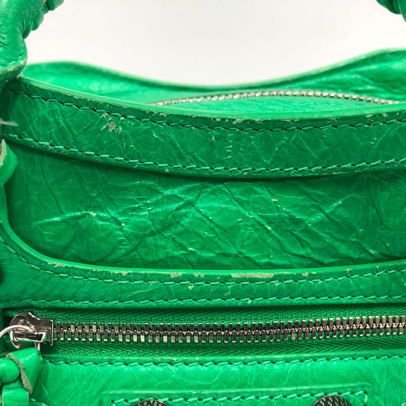 【現状渡し品】【レディース】 BALENCIAGA バレンシアガ NEO CAGOLE XS BAG 700904 ネオカゴール エックスエス バッグ カバン ショルダーバッグ 180-251116-ts-05-tei カラー：グリーン 万代Net店