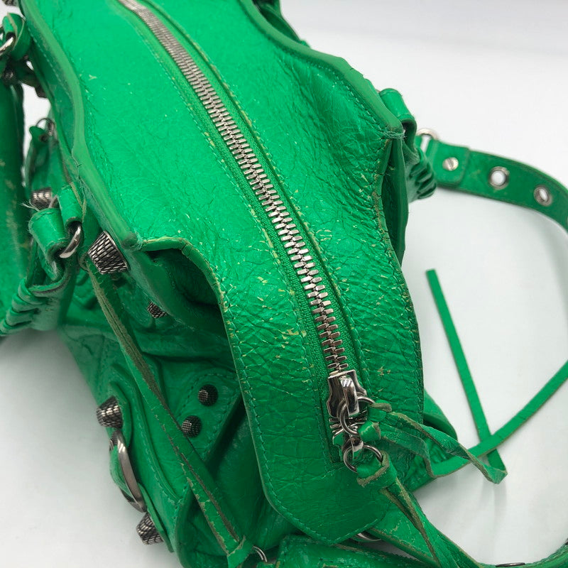 【現状渡し品】【レディース】 BALENCIAGA バレンシアガ NEO CAGOLE XS BAG 700904 ネオカゴール エックスエス バッグ カバン ショルダーバッグ 180-251116-ts-05-tei カラー：グリーン 万代Net店