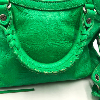 【現状渡し品】【レディース】 BALENCIAGA バレンシアガ NEO CAGOLE XS BAG 700904 ネオカゴール エックスエス バッグ カバン ショルダーバッグ 180-251116-ts-05-tei カラー：グリーン 万代Net店