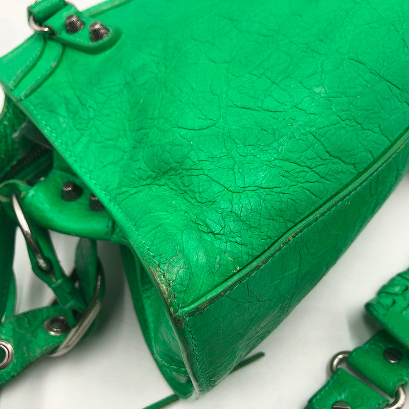 【現状渡し品】【レディース】 BALENCIAGA バレンシアガ NEO CAGOLE XS BAG 700904 ネオカゴール エックスエス バッグ カバン ショルダーバッグ 180-251116-ts-05-tei カラー：グリーン 万代Net店