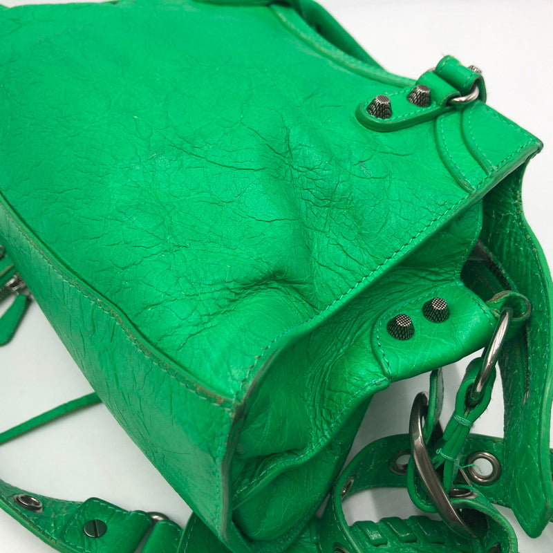 【現状渡し品】【レディース】 BALENCIAGA バレンシアガ NEO CAGOLE XS BAG 700904 ネオカゴール エックスエス バッグ カバン ショルダーバッグ 180-251116-ts-05-tei カラー：グリーン 万代Net店