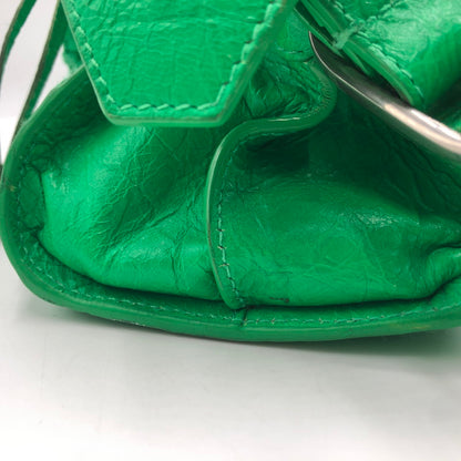 【現状渡し品】【レディース】 BALENCIAGA バレンシアガ NEO CAGOLE XS BAG 700904 ネオカゴール エックスエス バッグ カバン ショルダーバッグ 180-251116-ts-05-tei カラー：グリーン 万代Net店