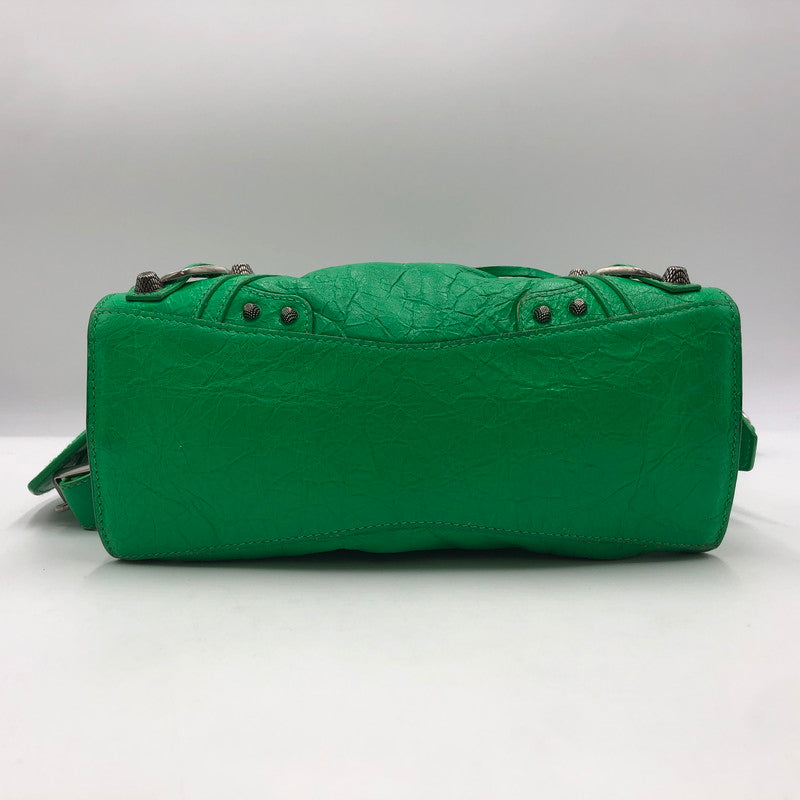 【現状渡し品】【レディース】 BALENCIAGA バレンシアガ NEO CAGOLE XS BAG 700904 ネオカゴール エックスエス バッグ カバン ショルダーバッグ 180-251116-ts-05-tei カラー：グリーン 万代Net店