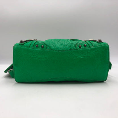 【現状渡し品】【レディース】 BALENCIAGA バレンシアガ NEO CAGOLE XS BAG 700904 ネオカゴール エックスエス バッグ カバン ショルダーバッグ 180-251116-ts-05-tei カラー：グリーン 万代Net店