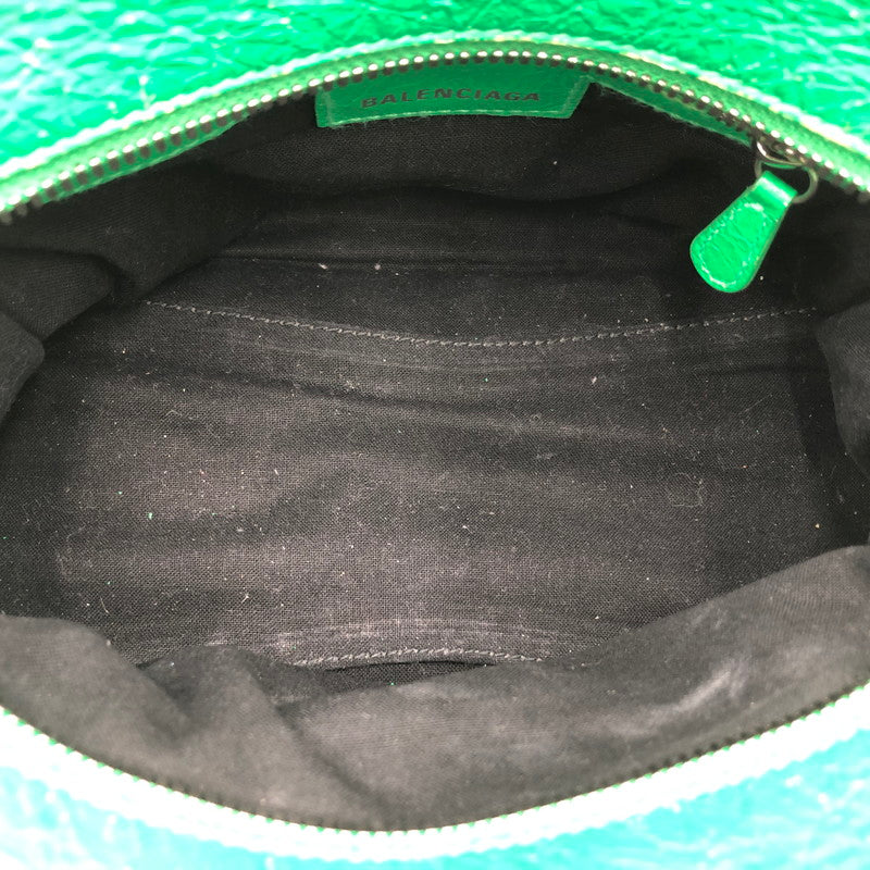 【現状渡し品】【レディース】 BALENCIAGA バレンシアガ NEO CAGOLE XS BAG 700904 ネオカゴール エックスエス バッグ カバン ショルダーバッグ 180-251116-ts-05-tei カラー：グリーン 万代Net店