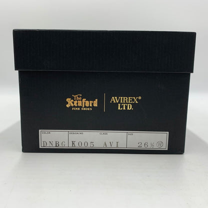 【中古品】【メンズ】 AVIREX アヴィレックス × KENFORD ケンフォード 別注 コラボ TANKSOLE LOAFERS ICON OF FLIGHT タンクソール ローファー アイコン オブ フライト 靴 164-251225-ko-17-tei サイズ：26.5cm カラー：ブラウン 万代Net店