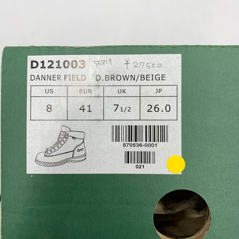【現状渡し品】【メンズ】 Danner ダナー DANNER FIELD D121003 ダナー フィールド 靴 ブーツ 164-251129-yy-04-tei カラー：ブラウン 万代Net店