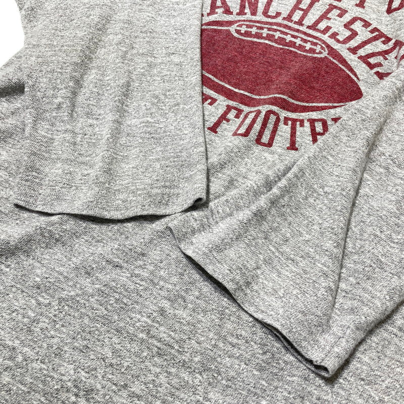 【中古品】【メンズ】 WAREHOUSE ウエアハウス FOOTBALL 34 TEE フットボール 34 Tシャツ 長袖 トップス 145-260807-sa-10-tei サイズ：40 カラー：グレー 万代Net店