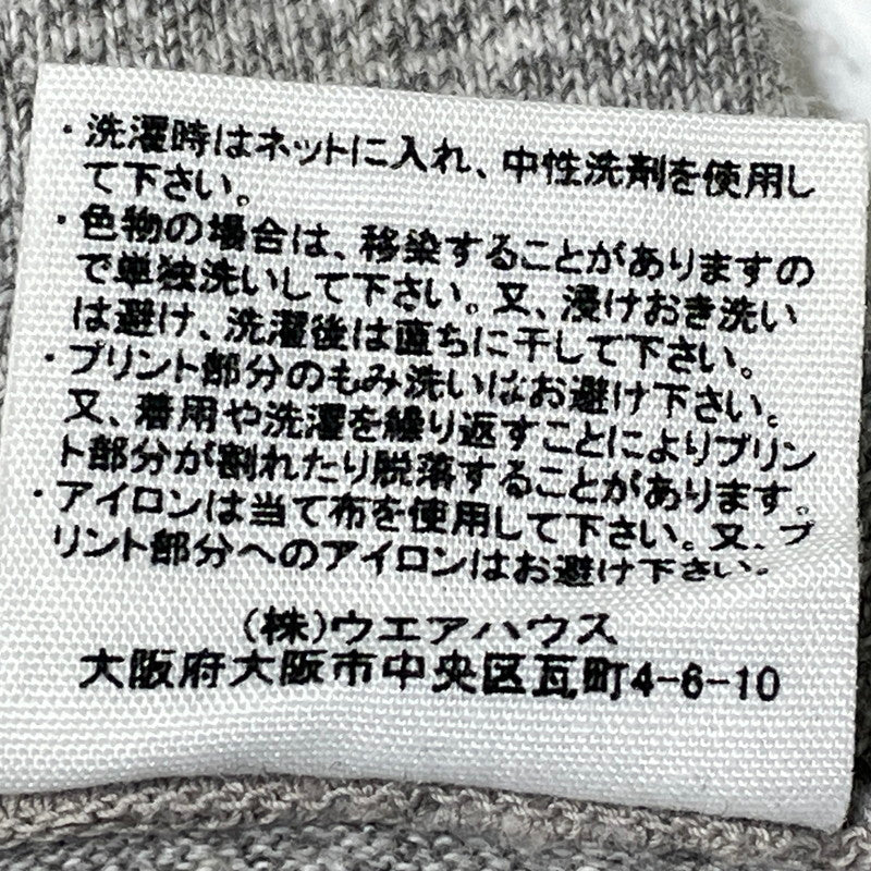 【中古品】【メンズ】 WAREHOUSE ウエアハウス FOOTBALL 34 TEE フットボール 34 Tシャツ 長袖 トップス 145-260807-sa-10-tei サイズ：40 カラー：グレー 万代Net店