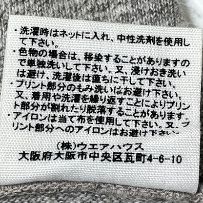 【中古品】【メンズ】 WAREHOUSE ウエアハウス FOOTBALL 34 TEE フットボール 34 Tシャツ 長袖 トップス 145-260807-sa-10-tei サイズ：40 カラー：グレー 万代Net店