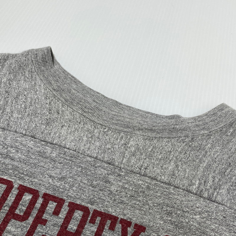 【中古品】【メンズ】 WAREHOUSE ウエアハウス FOOTBALL 34 TEE フットボール 34 Tシャツ 長袖 トップス 145-260807-sa-10-tei サイズ：40 カラー：グレー 万代Net店