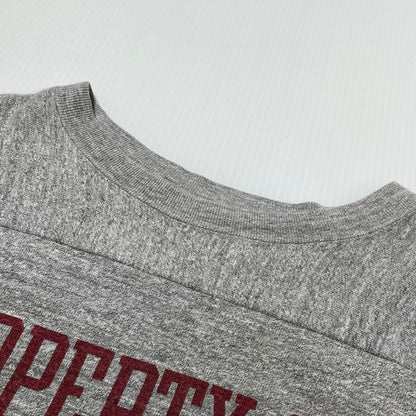 【中古品】【メンズ】 WAREHOUSE ウエアハウス FOOTBALL 34 TEE フットボール 34 Tシャツ 長袖 トップス 145-260807-sa-10-tei サイズ：40 カラー：グレー 万代Net店