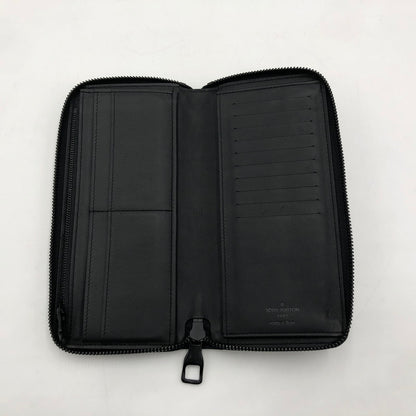 【中古品】【メンズ】 LOUIS VUITTON ルイ・ヴィトン ZIPPY WALLET VERTICAL IOS15693 ジッピーウォレット ヴェルティカル 財布 ラウンドファスナー 179-260202-vt-91-fuz カラー：ブラック 万代Net店