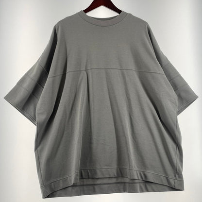 【中古品】【メンズ】 MARKA マーカ FOOTBALL TEE WIDE RECYCLE SUVIN ORGANIC COTTON M23A-12CS03B フットボール Ｔシャツ ワイド リサイクル スビン オーガニック コットン 半袖 トップス 140-260617-sa-05-tei サイズ：不明 カラー：グレー 万代Net店