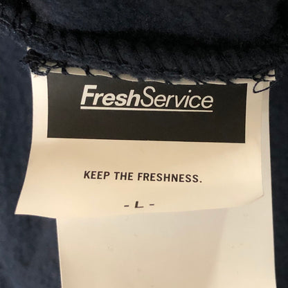 【中古品】【メンズ】 FRESH SERVICE フレッシュサービス FLEECE TRACK SET UP SUIT FSW-23-ST-261 フリース トラック セットアップ スーツ 140-251116-ks-03-tei サイズ：L カラー：ネイビー 万代Net店