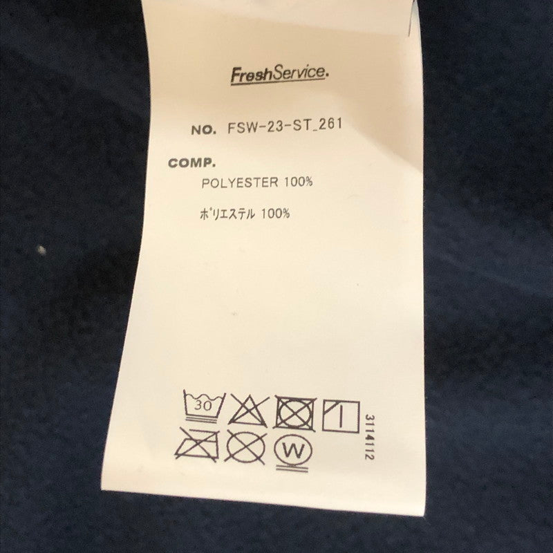 【中古品】【メンズ】 FRESH SERVICE フレッシュサービス FLEECE TRACK SET UP SUIT FSW-23-ST-261 フリース トラック セットアップ スーツ 140-251116-ks-03-tei サイズ：L カラー：ネイビー 万代Net店