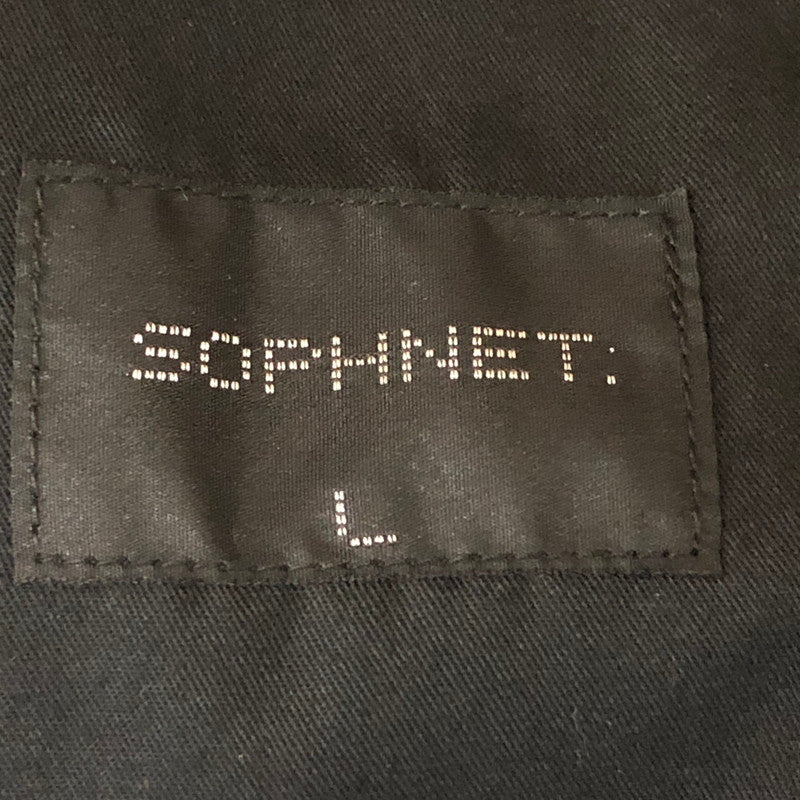 【中古品】【メンズ】 24AW STRETCH WOVEN CLOTH FIELD PANTS SOPH-242031 ストレッチ イージー フィールドパンツ ボトムス 151-251116-ks-20-fuzh サイズ：L カラー：ブラック 万代Net店
