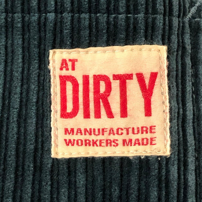 【中古品】【メンズ】 AT DIRTY アット ダ－ティー CORDUROY COTTON PANTS コーデュロイ コットン パンツ ボトムス 156-251116-ks-24-tei サイズ：L カラー：グリーン 万代Net店