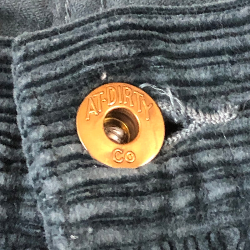 【中古品】【メンズ】 AT DIRTY アット ダ－ティー CORDUROY COTTON PANTS コーデュロイ コットン パンツ ボトムス 156-251116-ks-24-tei サイズ：L カラー：グリーン 万代Net店