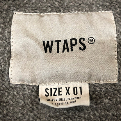 【中古品】【メンズ】 WTAPS ダブルタップス 20AW SIGN HOODED 202ATDT-CSM29 サイン フーデッド 長袖 トップス プルオーバーパーカー 142-251116-ks-10-tei サイズ：01 カラー：グレー 万代Net店