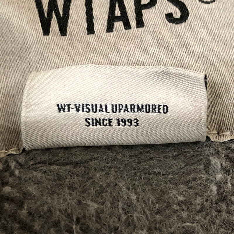 【中古品】【メンズ】 WTAPS ダブルタップス 20AW SIGN HOODED 202ATDT-CSM29 サイン フーデッド 長袖 トップス プルオーバーパーカー 142-251116-ks-10-tei サイズ：01 カラー：グレー 万代Net店