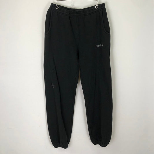 【中古品】【メンズ】 SOL SOONERORLATER ソル スーナーオアレイター APPLE SWEATPANTS アップル スウェット パンツ ボトムス 151-251116-ks-21-tei サイズ：L カラー：ブラック 万代Net店