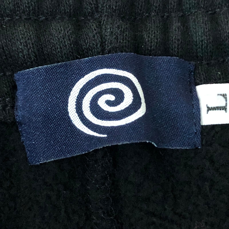 【中古品】【メンズ】 SOL SOONERORLATER ソル スーナーオアレイター APPLE SWEATPANTS アップル スウェット パンツ ボトムス 151-251116-ks-21-tei サイズ：L カラー：ブラック 万代Net店